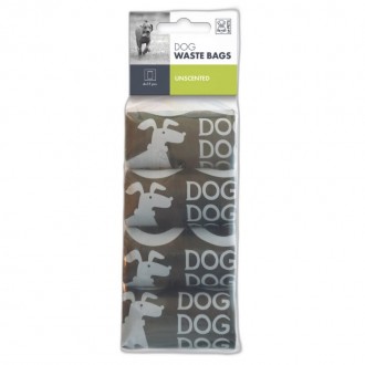 Sacos Higiénicos Pretos 15 Unidades 4 Rolos M-PETS Sacos Higiénicos Pretos 15 Unidades 4 Rolos M-PETS