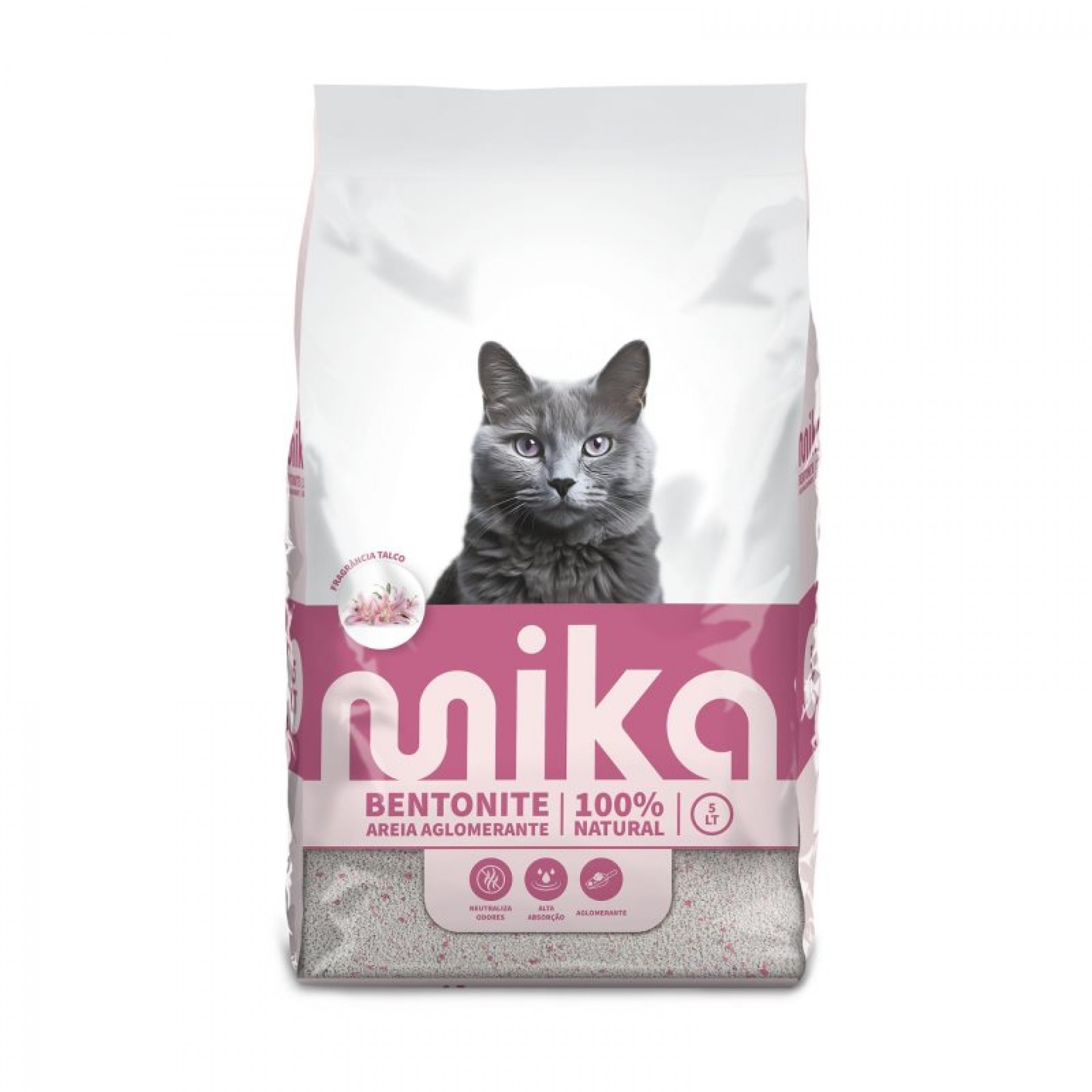 Areia Aglomerante Talco 5 L MIKA
