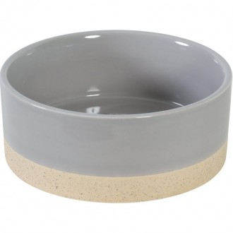 Taça Cerâmica Cinza 750 ML 15,5X6,3 CM ZOLUX Taça Cerâmica Cinza 750 ML 15,5X6,3 CM ZOLUX