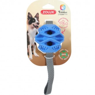 Brinquedo Bola Tpr Exterior Azul ZOLUX