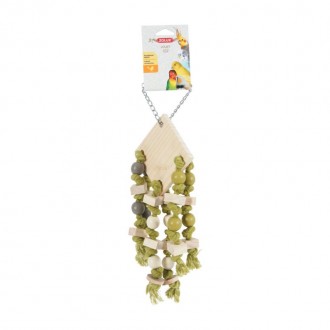 Brinquedo Suspender 6 Cordas 5X14X45 CM Sort ZOLUX Brinquedo Suspender 6 Cordas 5X14X45 CM Sort ZOLUX