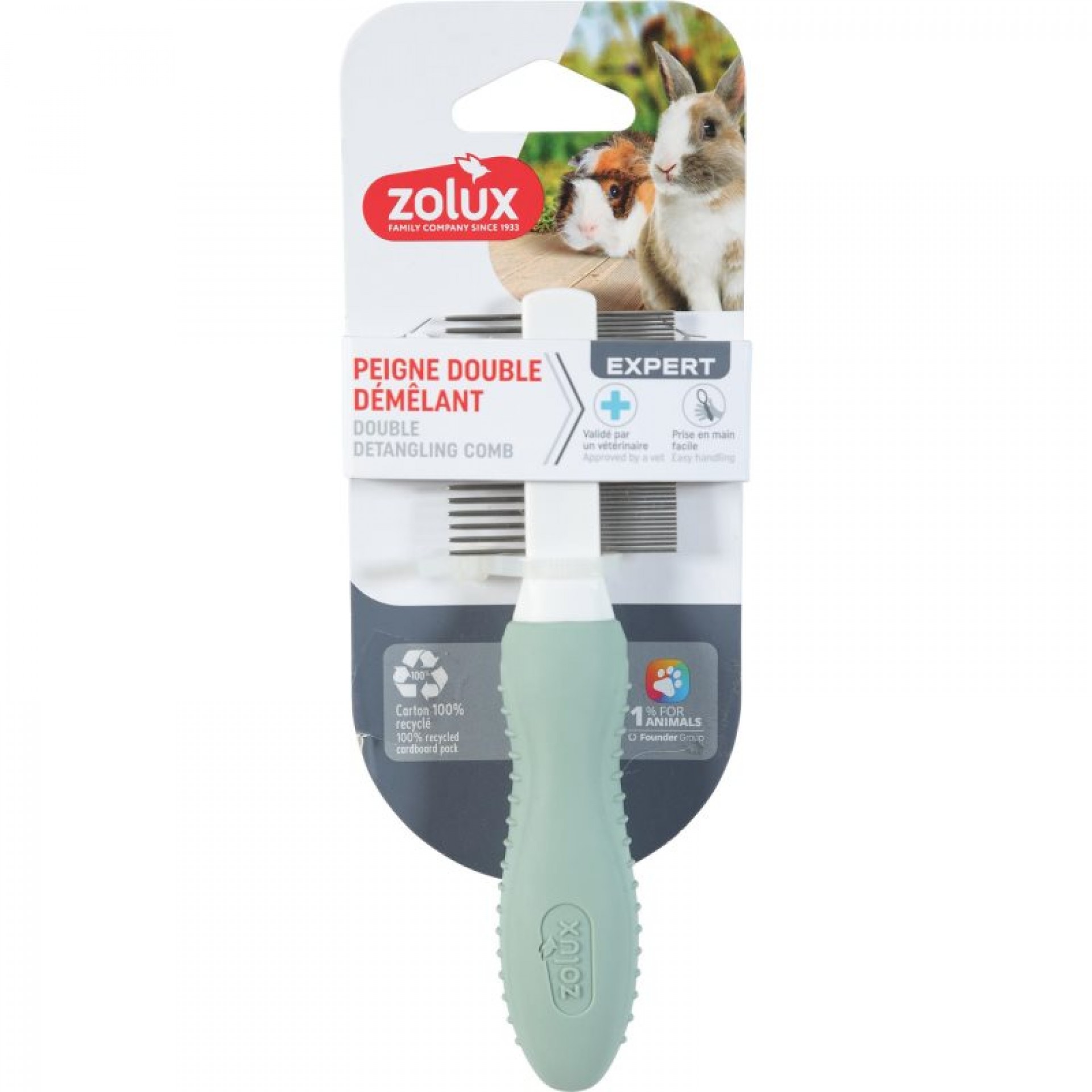 Pente Duplo Roedores ZOLUX