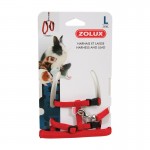 Arnês Roedores Vermelho L ZOLUX Arnês Roedores Vermelho L ZOLUX
