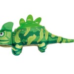 BRINQUEDO PARA CÃO CAMALEÃO COM BORRACHA 38CM BRINQUEDO PARA CÃO CAMALEÃO COM BORRACHA 38CM