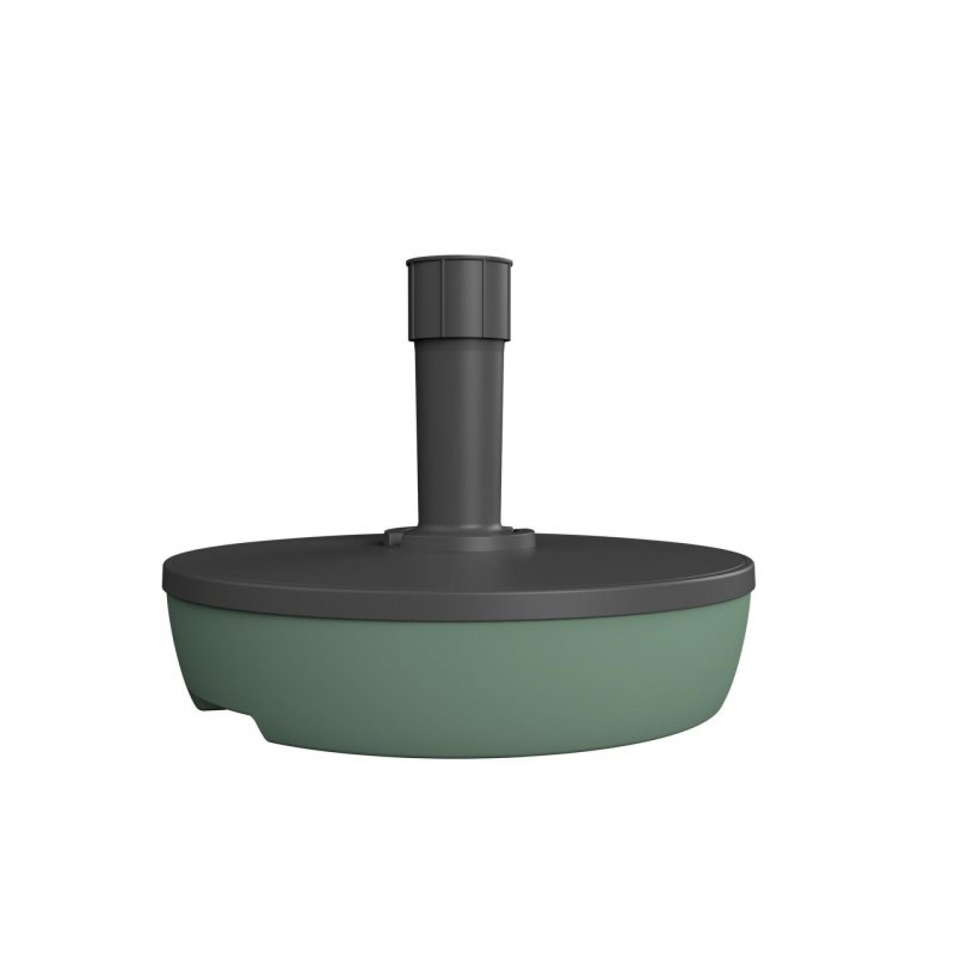 Base Chapéu U 20L 49,5X14,5 CM Cinza Escuro EDA PL