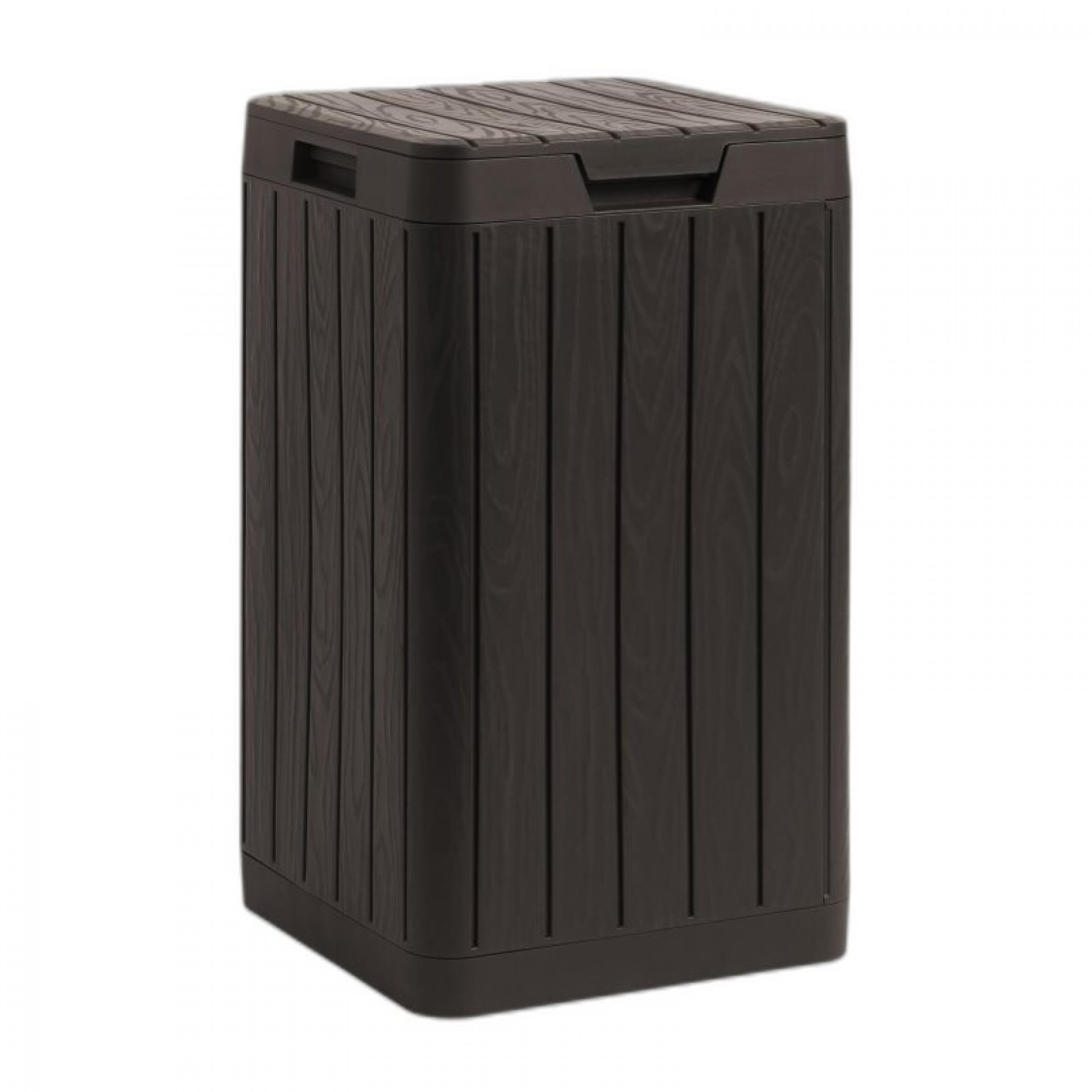 CAIXOTE DE JARDIM COM ALÇAS CHOCOLATE 80L