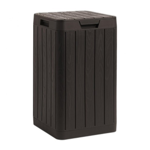 CAIXOTE DE JARDIM COM ALÇAS CHOCOLATE 80L CAIXOTE DE JARDIM COM ALÇAS CHOCOLATE 80L