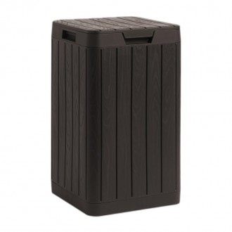 CAIXOTE DE JARDIM COM AL�AS CHOCOLATE 80L