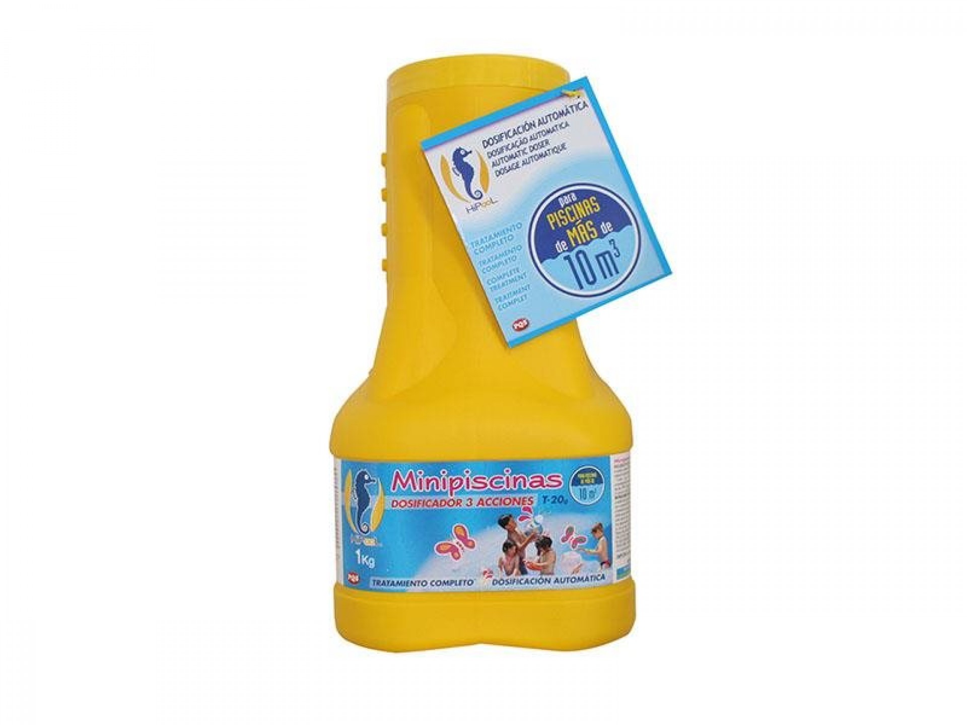 Doseador 2 Accões MINIPISCINAS 1KG HIPOOL