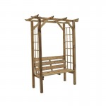Pergola Com Banco 179X79X223 CM EKJU Pergola Com Banco 179X79X223 CM EKJU