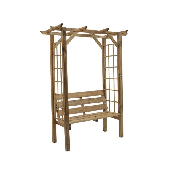 Pergola Com Banco 179X79X223 CM EKJU Pergola Com Banco 179X79X223 CM EKJU