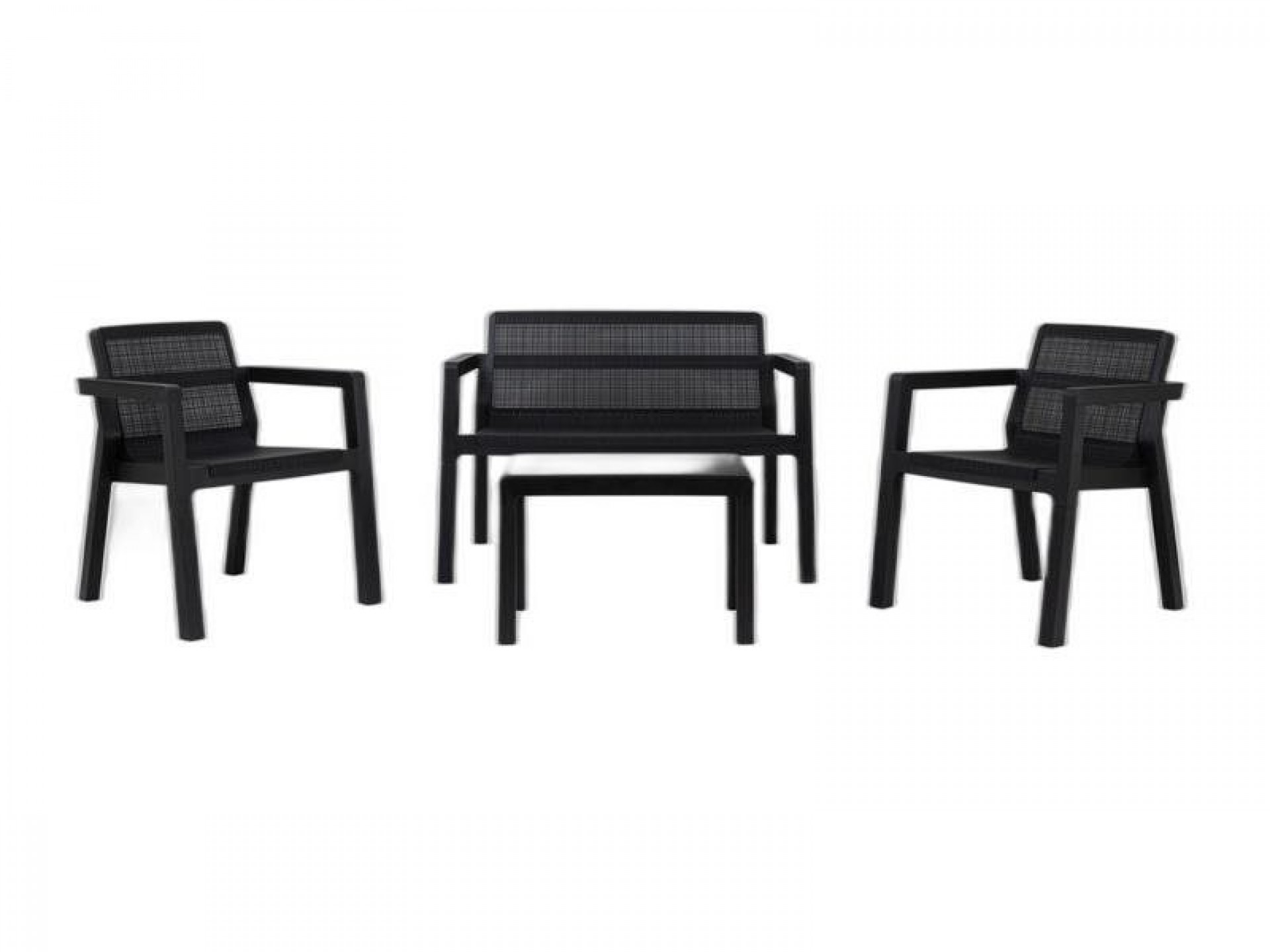 Conjunto Riviera Sofá+2Cadeirões+Mesa TOOMAX