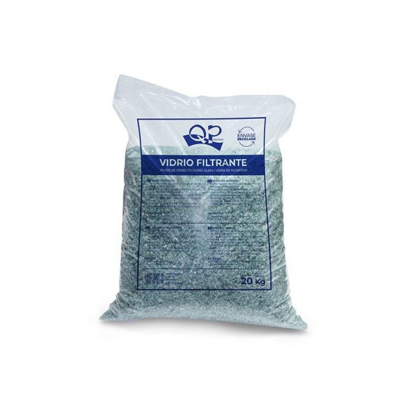 Saco De Vidro Filtrante 20KG QP