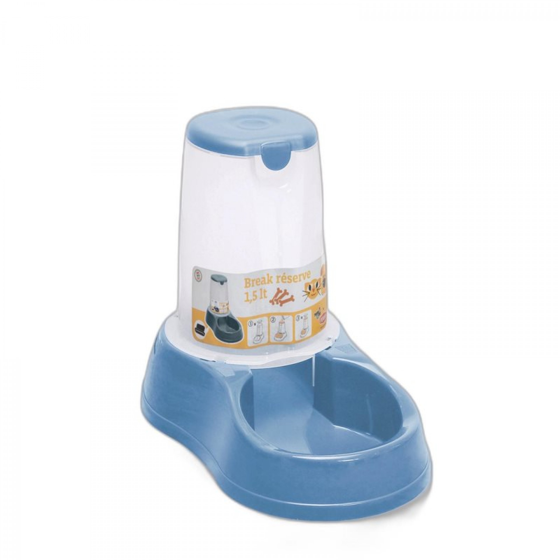 Comedouro Nordic Sky 1,5L STEFANPLAST