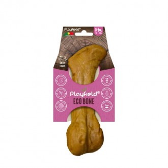 BRINQUEDO ECO BONE M�DIO BACON 16 CM