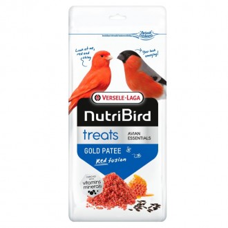 PAPA HÚMIDA PARA AVES GOLD PATEE RED FUSION 250 G PAPA HÚMIDA PARA AVES GOLD PATEE RED FUSION 250 G