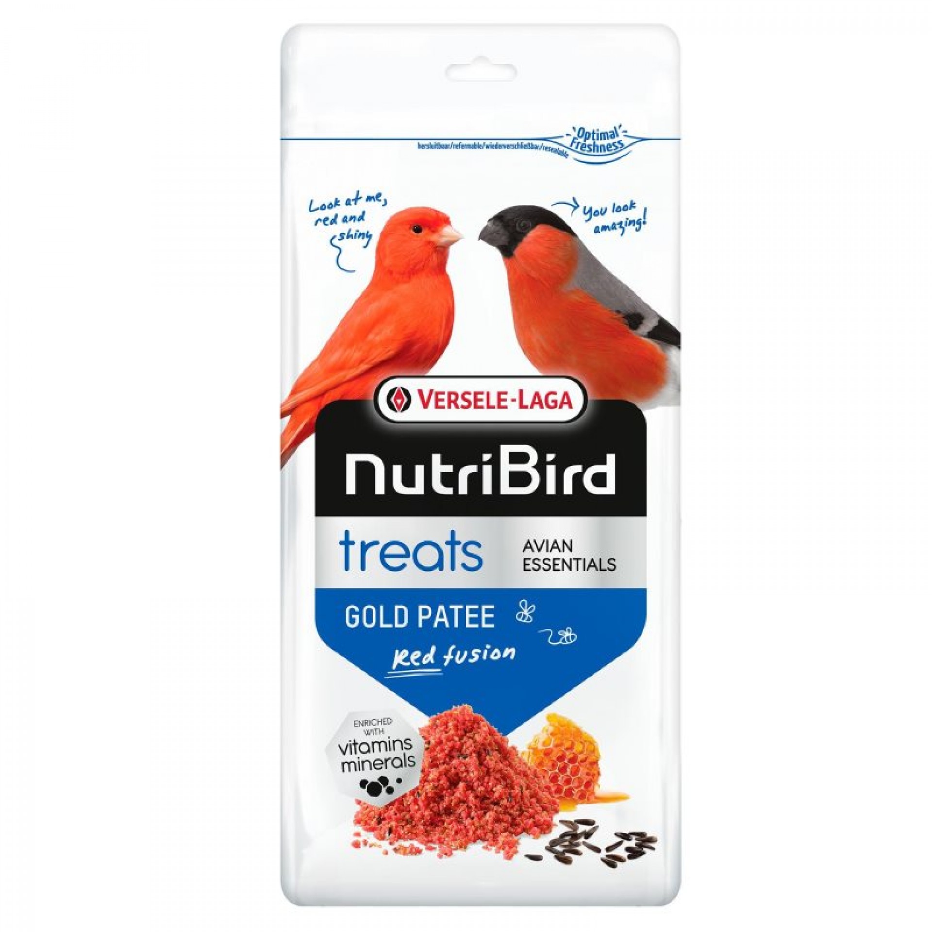 PAPA HÚMIDA PARA AVES GOLD PATEE RED FUSION 250 G