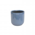 Vaso Jupiter 16 Vidrado Azul ARTEVASI Vaso Jupiter 16 Vidrado Azul ARTEVASI