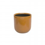 Vaso Jupiter 20 Vidrado Amarelo Outono ARTEVASI