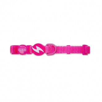 Coleira Neon Rosa XS DASHI Coleira Neon Rosa XS DASHI