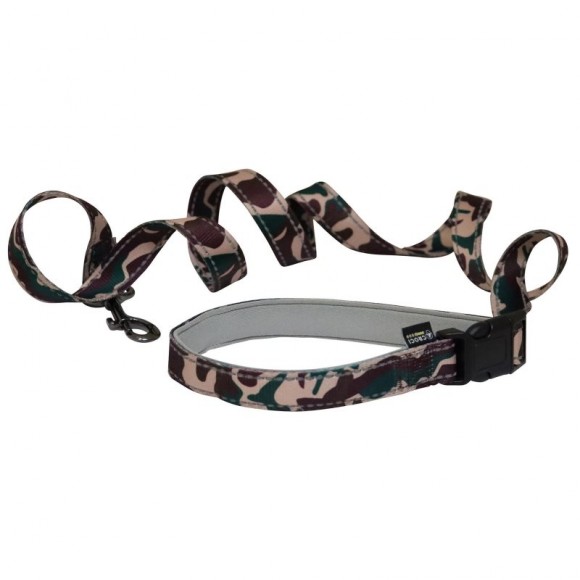 Trela Reflect Army 150 CM CROCI HIKING Trela Reflect Army 150 CM CROCI HIKING