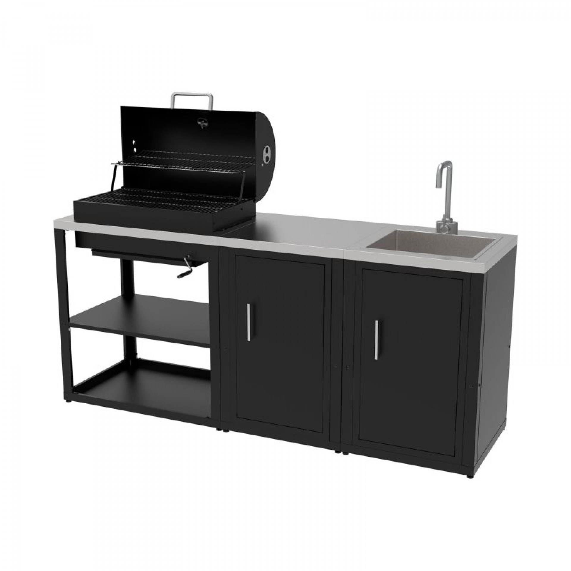 CONJUNTO BARBECUE 080.838 210,8X60,7X125 CM