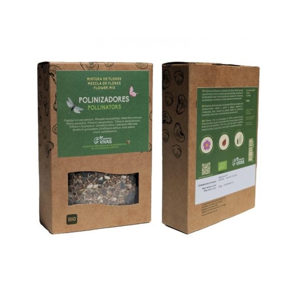 Mix Flores Polinizadores 100 G SEMENTES VIVAS Mix Flores Polinizadores 100 G SEMENTES VIVAS