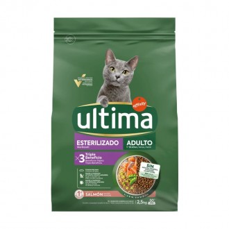ALIMENTO SECO GATO ADULT ESTERILIZAD SALM�O 2,5 KG