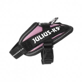 Peitoral Cão Idc Rosa Baby 2 JULIUS-K9 Peitoral Cão Idc Rosa Baby 2 JULIUS-K9
