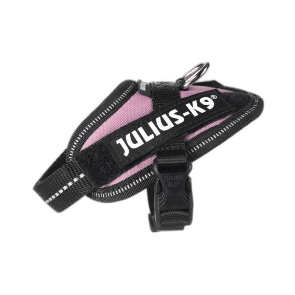 Peitoral Cão Idc Rosa Baby 2 JULIUS-K9 Peitoral Cão Idc Rosa Baby 2 JULIUS-K9