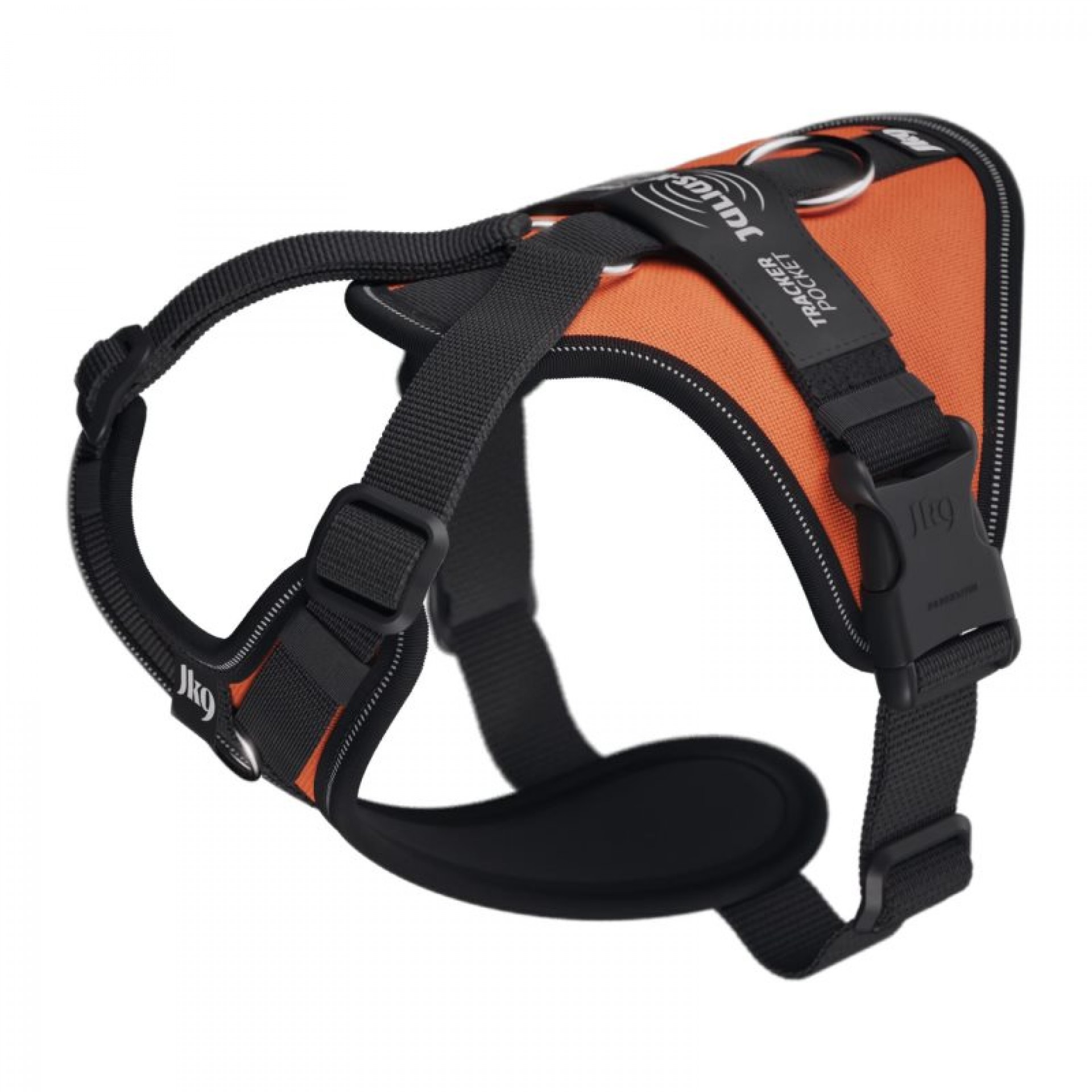Peitoral Cão Longwalk Light Laranja XS JULIUS-K9