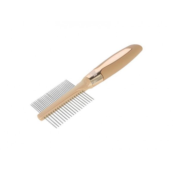 Pente Duplo Combo Magicbrush Dourado KERBL