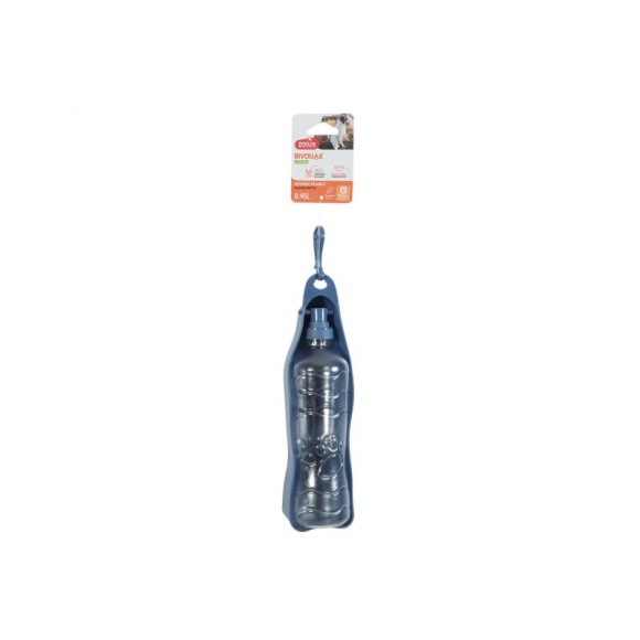 Garrafa Dobravel 450ML Azul BIVOUK