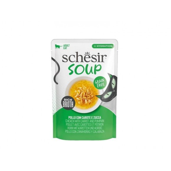 ALIMENTO HÚMIDO PARA GATO SOPA FRANGO/CENOURA E ABÓBORA 40 G ALIMENTO HÚMIDO PARA GATO SOPA FRANGO/CENOURA E ABÓBORA 40 G