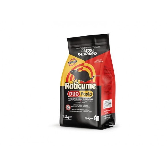 Raticida Duo Pasta 1,5 KG RATICUME Raticida Duo Pasta 1,5 KG RATICUME
