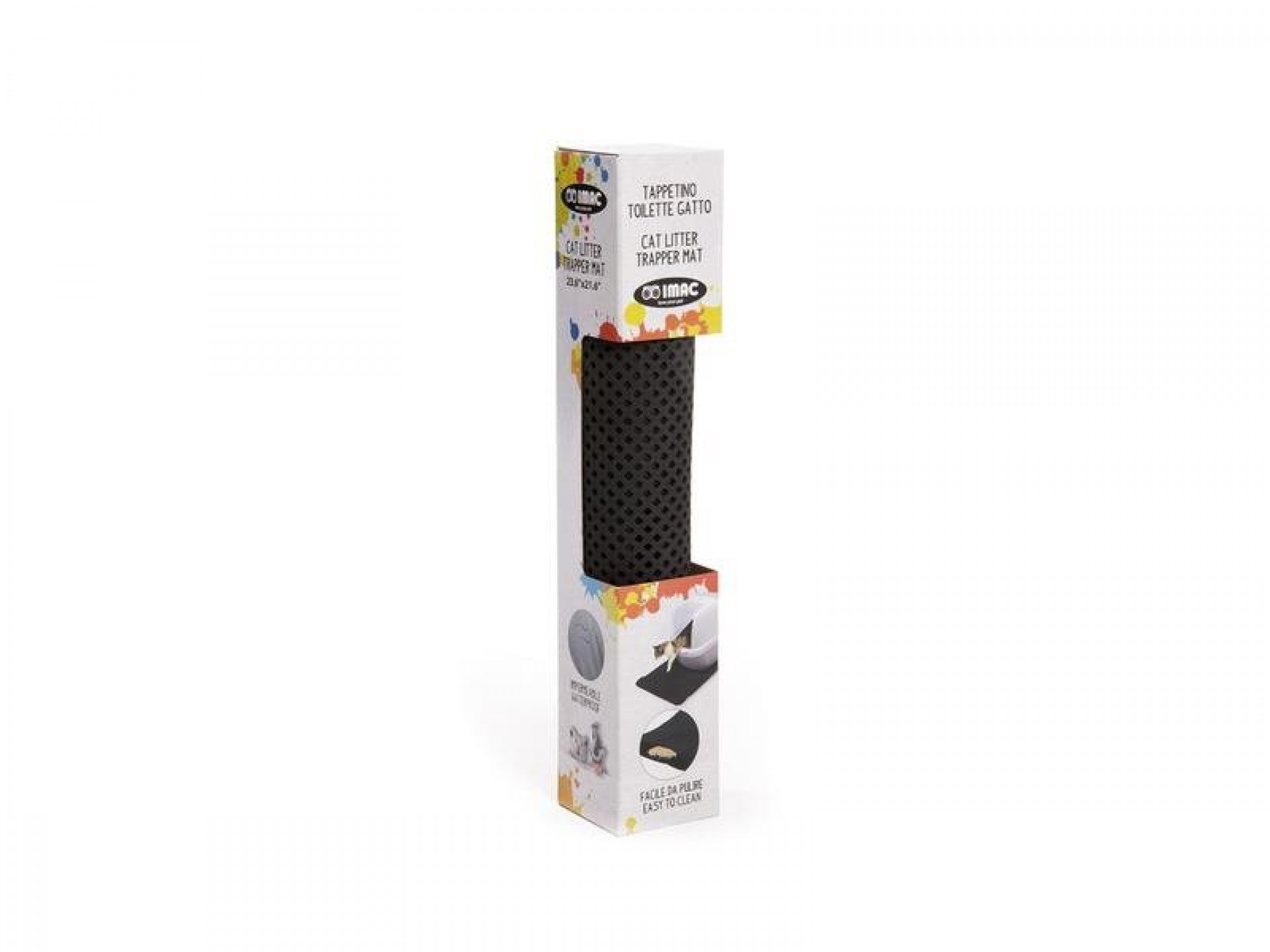 Tapete Wc Gato Impermeavel 60X55 CM IMAC
