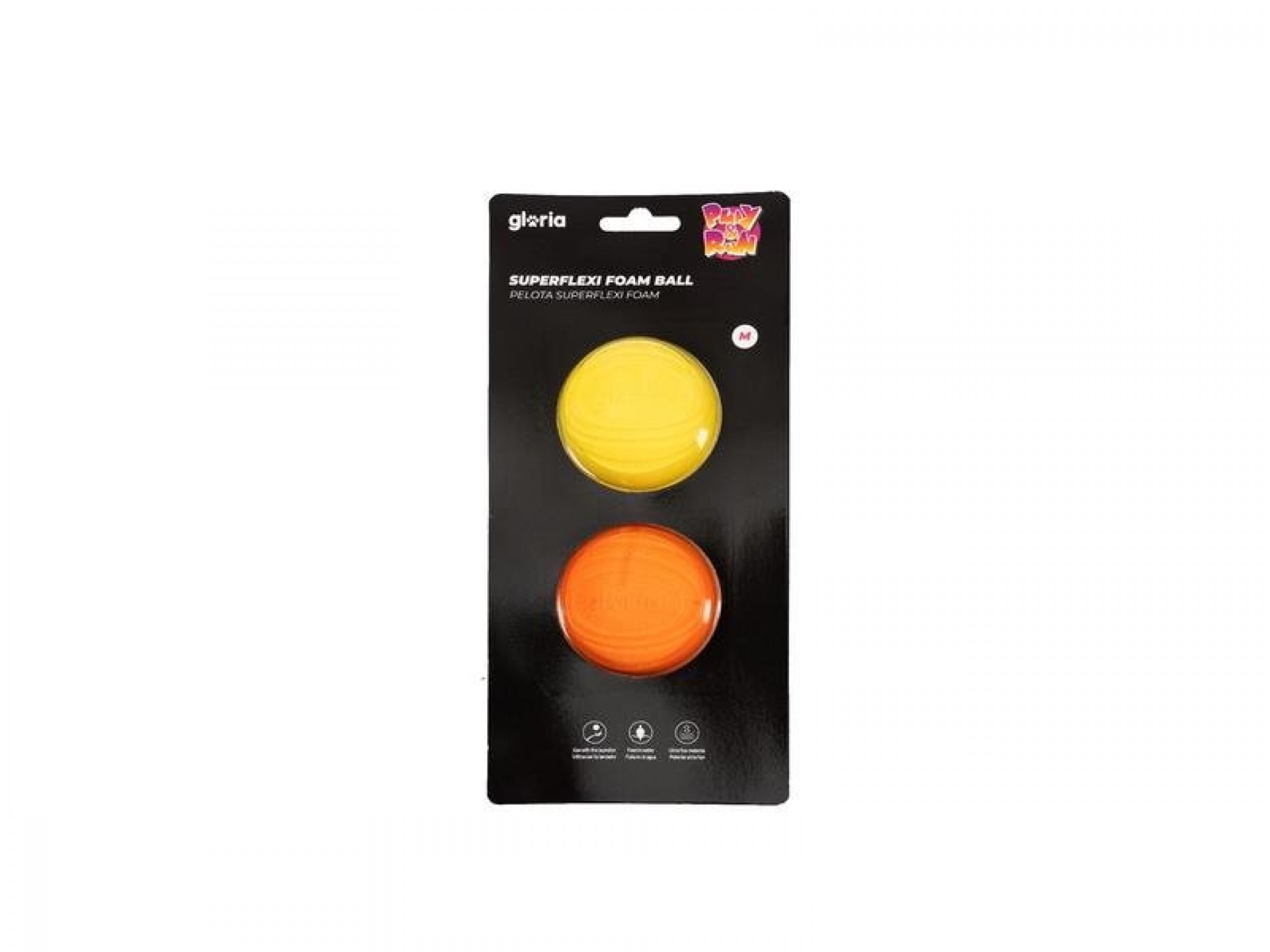 Brinquedo Bola Super Flexi Foam 6,35 CM PLAY&RUN