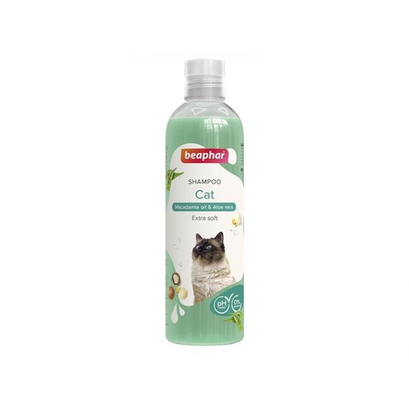 Champô Para Gatos 250 ML BEAPHAR Champô Para Gatos 250 ML BEAPHAR