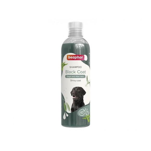 Champô Para Cão Pelo Preto 250 ML BEAPHAR Champô Para Cão Pelo Preto 250 ML BEAPHAR