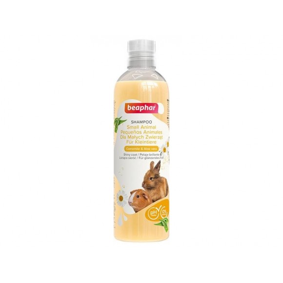 Champô Para Pequenos Animais 250 ML BEAPHAR Champô Para Pequenos Animais 250 ML BEAPHAR
