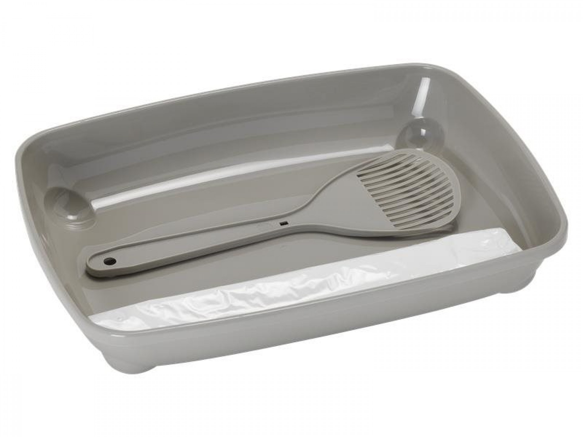 Wc Tabuleiro Gato Bebé Cinza Com Pa 37 CM MODERNA