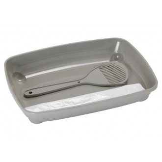 Wc Tabuleiro Gato Bebé Cinza Com Pa 37 CM MODERNA Wc Tabuleiro Gato Bebé Cinza Com Pa 37 CM MODERNA