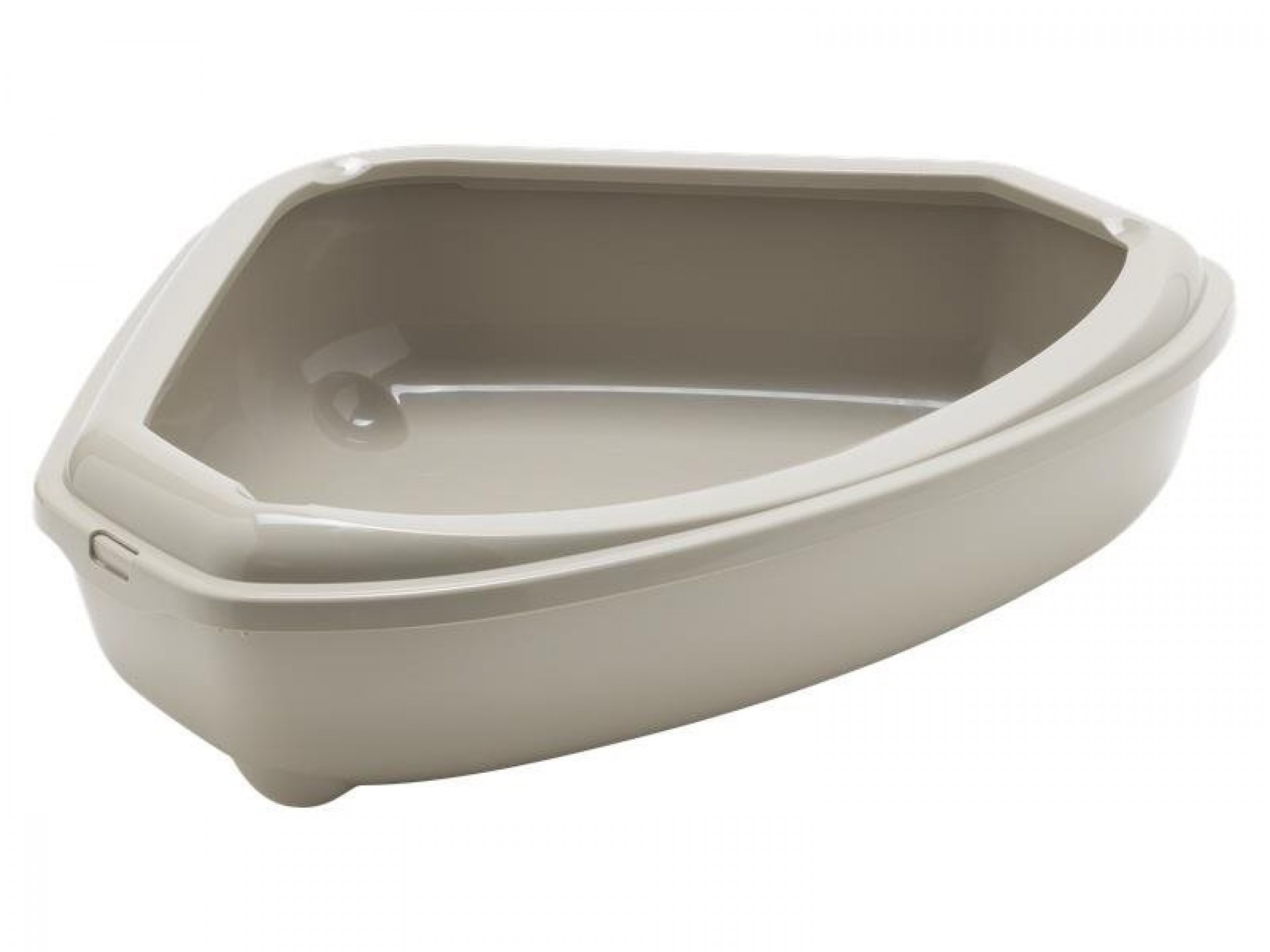 Wc Tabuleiro Gato De Canto Com Borda Cinza MODERNA
