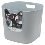 Wc Gato Caixa Areia Lotus Cinza MODERNA Wc Gato Caixa Areia Lotus Cinza MODERNA