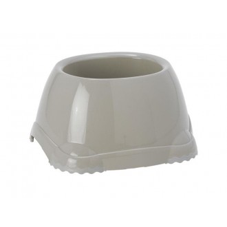 Comedouro Smarty Bowl Spaniel Cinza 600ML MODERNA