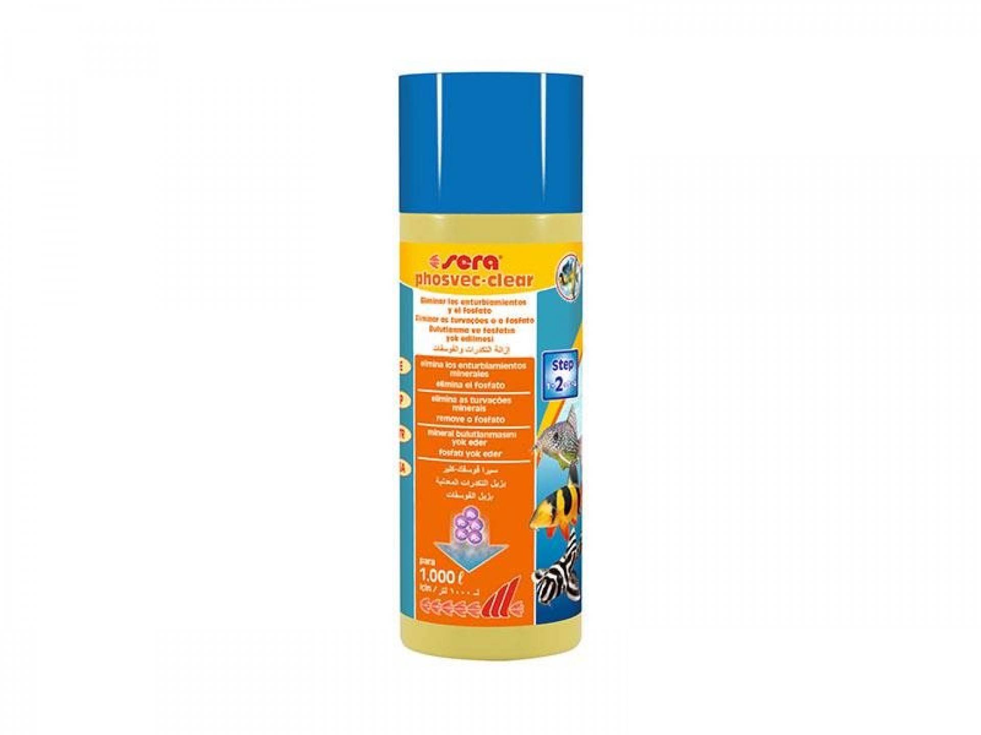 Aglutinador Anti Algas Phosvec Para Aquário SERA