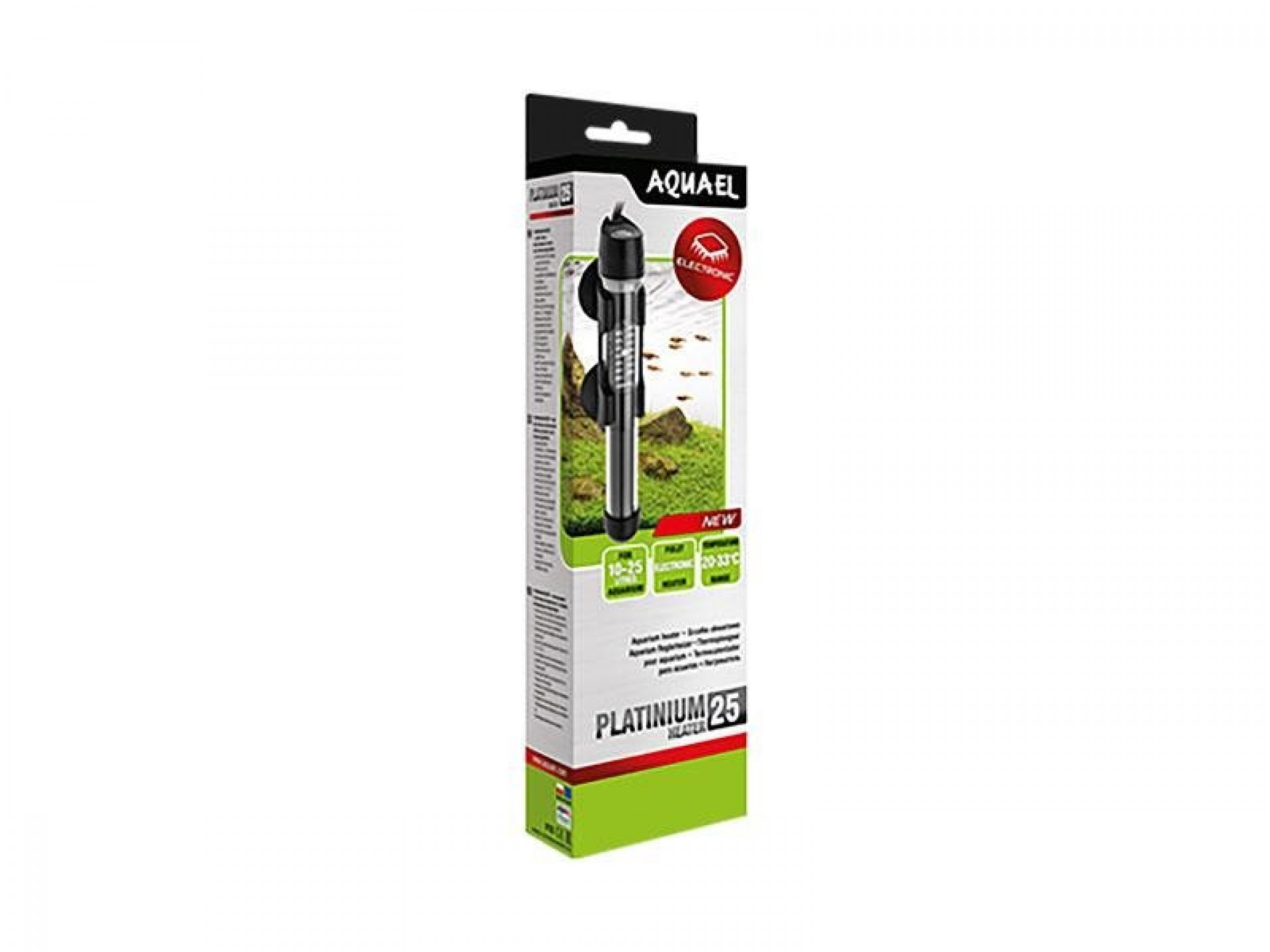 TERMOSTATO PLATINUM HEATER ELETRONICO EM VIDRO 25W