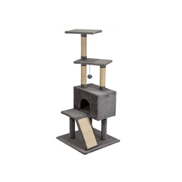 Arranhador Ginásio Para Gato Multi Cinza BEST QUALITY Arranhador Ginásio Para Gato Multi Cinza BEST QUALITY