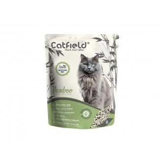 Absorvente Para Wc Gato Natural Bamboo 6L CATFIELD Absorvente Para Wc Gato Natural Bamboo 6L CATFIELD