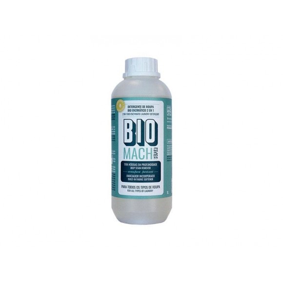 DETERGENTE MAQUINA ROUPA BIOMACH SUPER ORIGINAL 1 L DETERGENTE MAQUINA ROUPA BIOMACH SUPER ORIGINAL 1 L